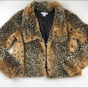 Leopard print jacket